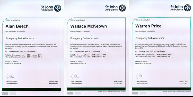 certificates-firstaid